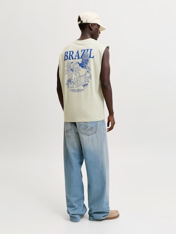 T-Shirt 'JORSUN' JACK & JONES en gris