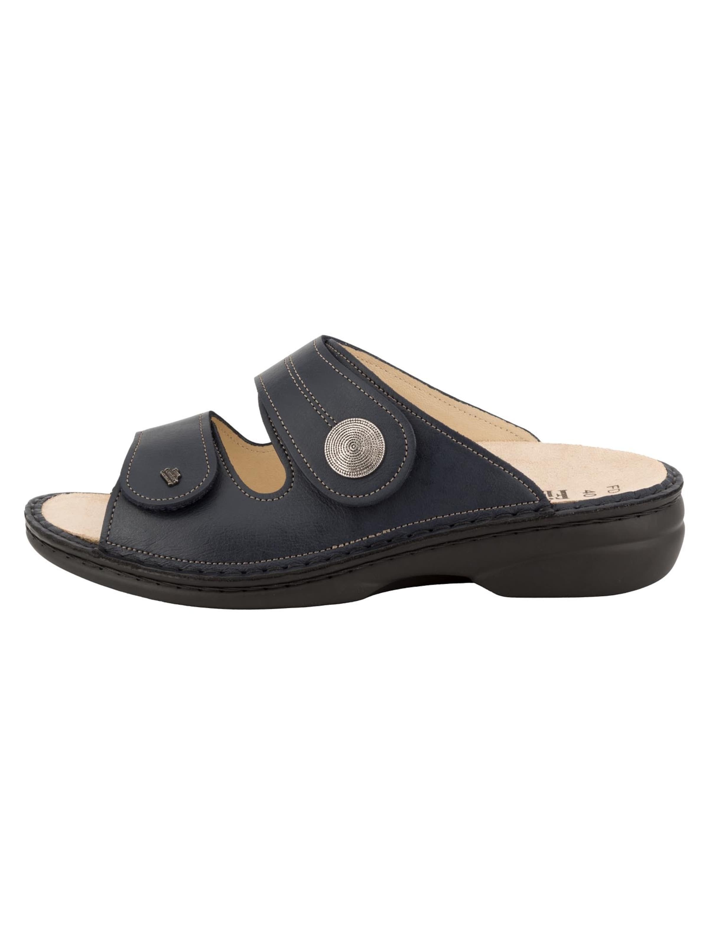 Finn Comfort Muiltjes 'SANSIBAR' in Blauw: voorkant
