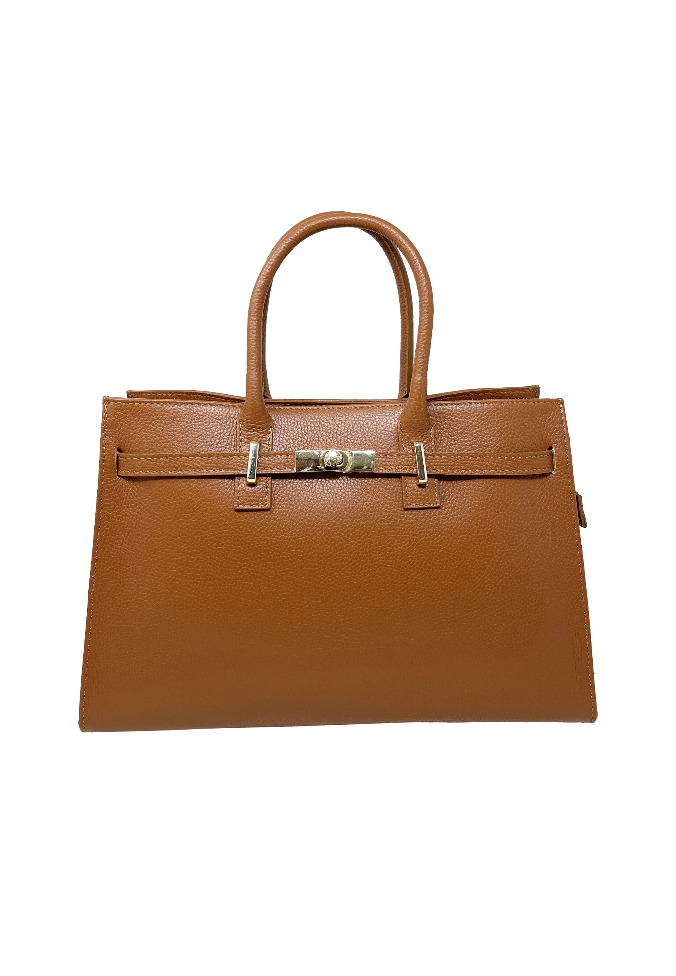 CHICCA BORSE Handtas in Bruin: voorkant