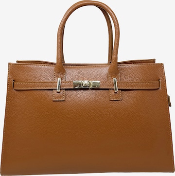 CHICCA BORSE Handtas in Bruin: voorkant