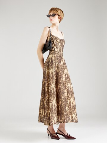 Bardot Evening Dress 'LILAH' in Brown