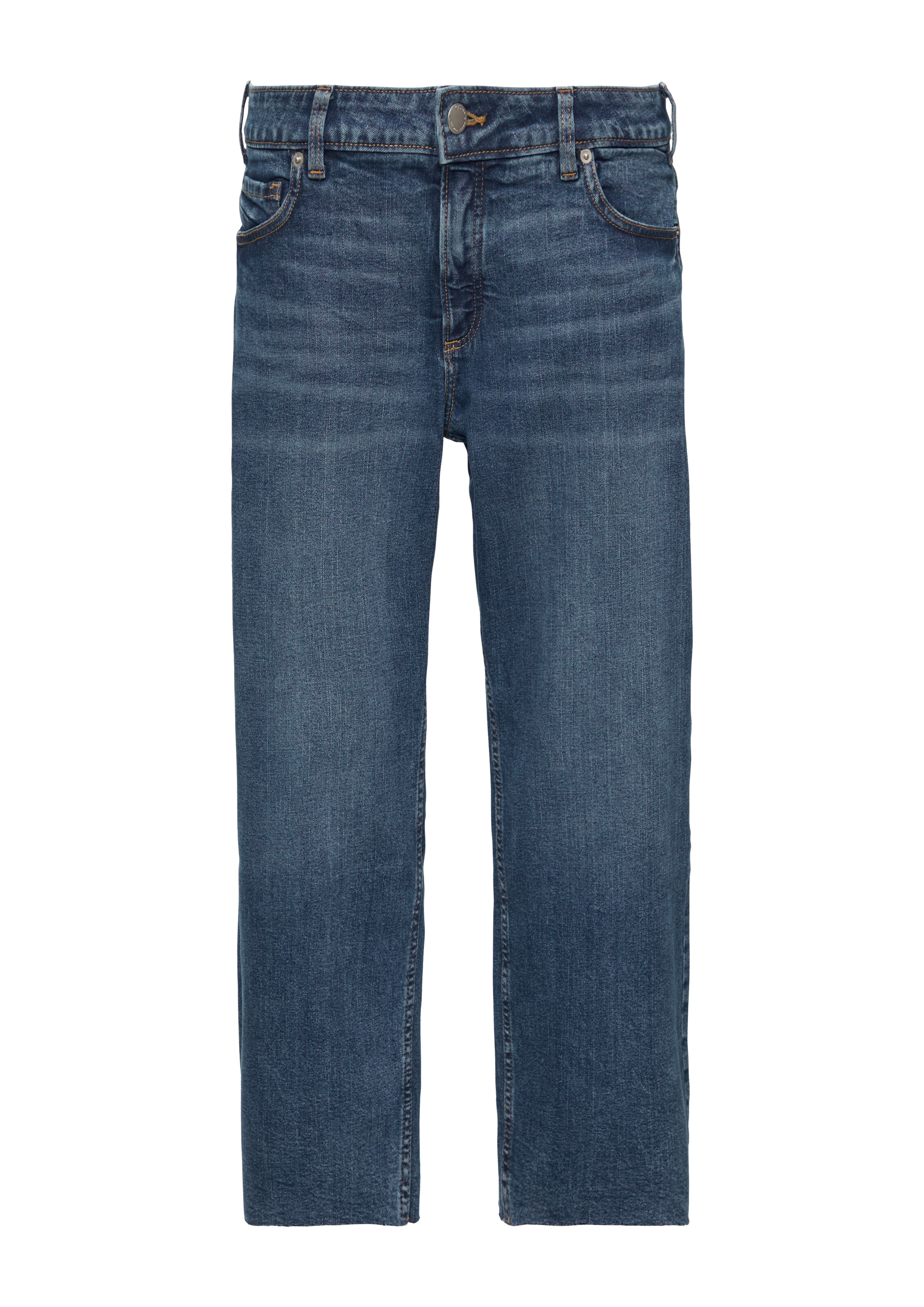 QS Regular Jeans in Blue: front
