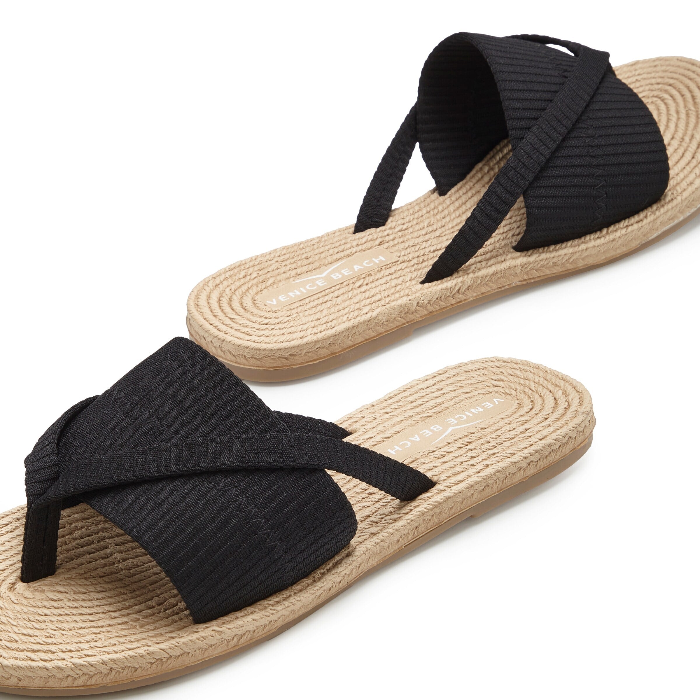 Flip-flops de la VENICE BEACH pe negru