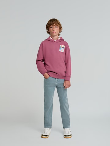 Scalpers Sweatshirt in Purple: front