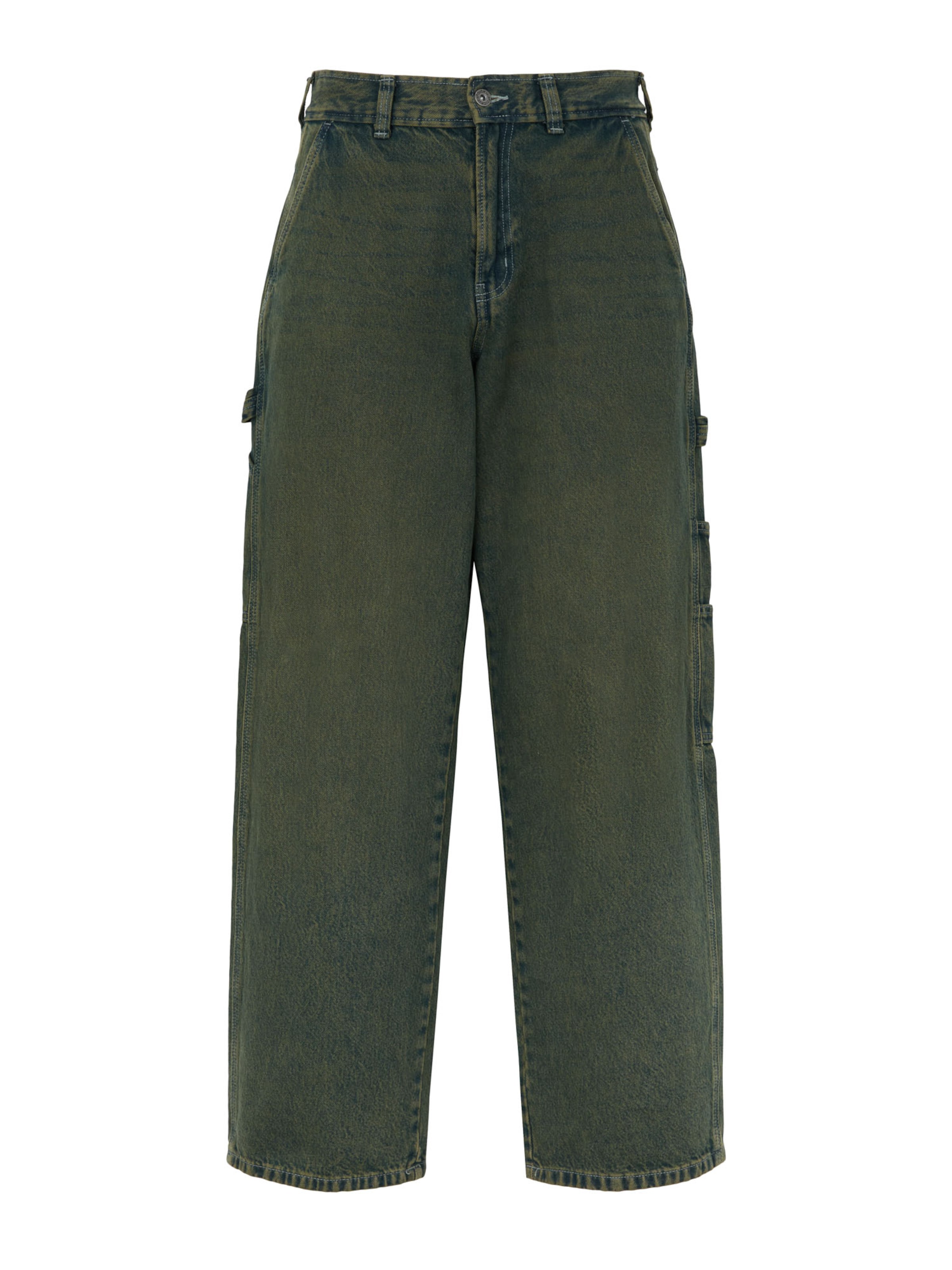 DICKIES Baggy Jeans in Grün: Vorderseite