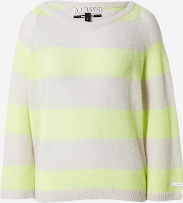 10Days Sweater in Yellow: front