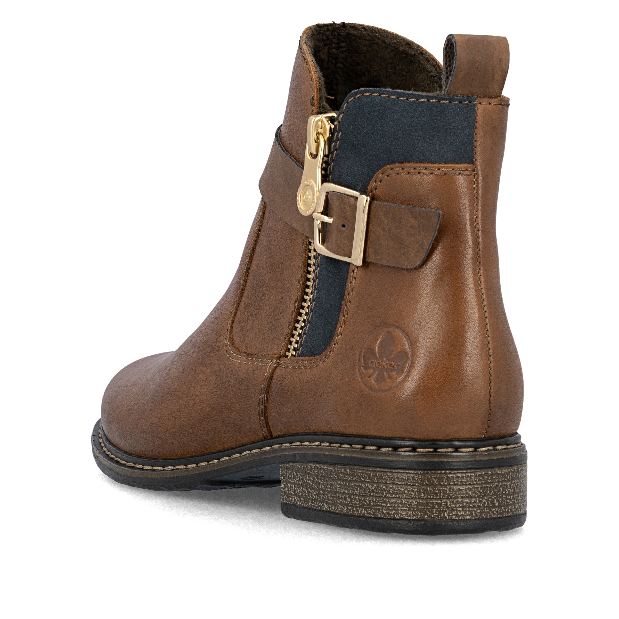 Bottines Rieker en marron
