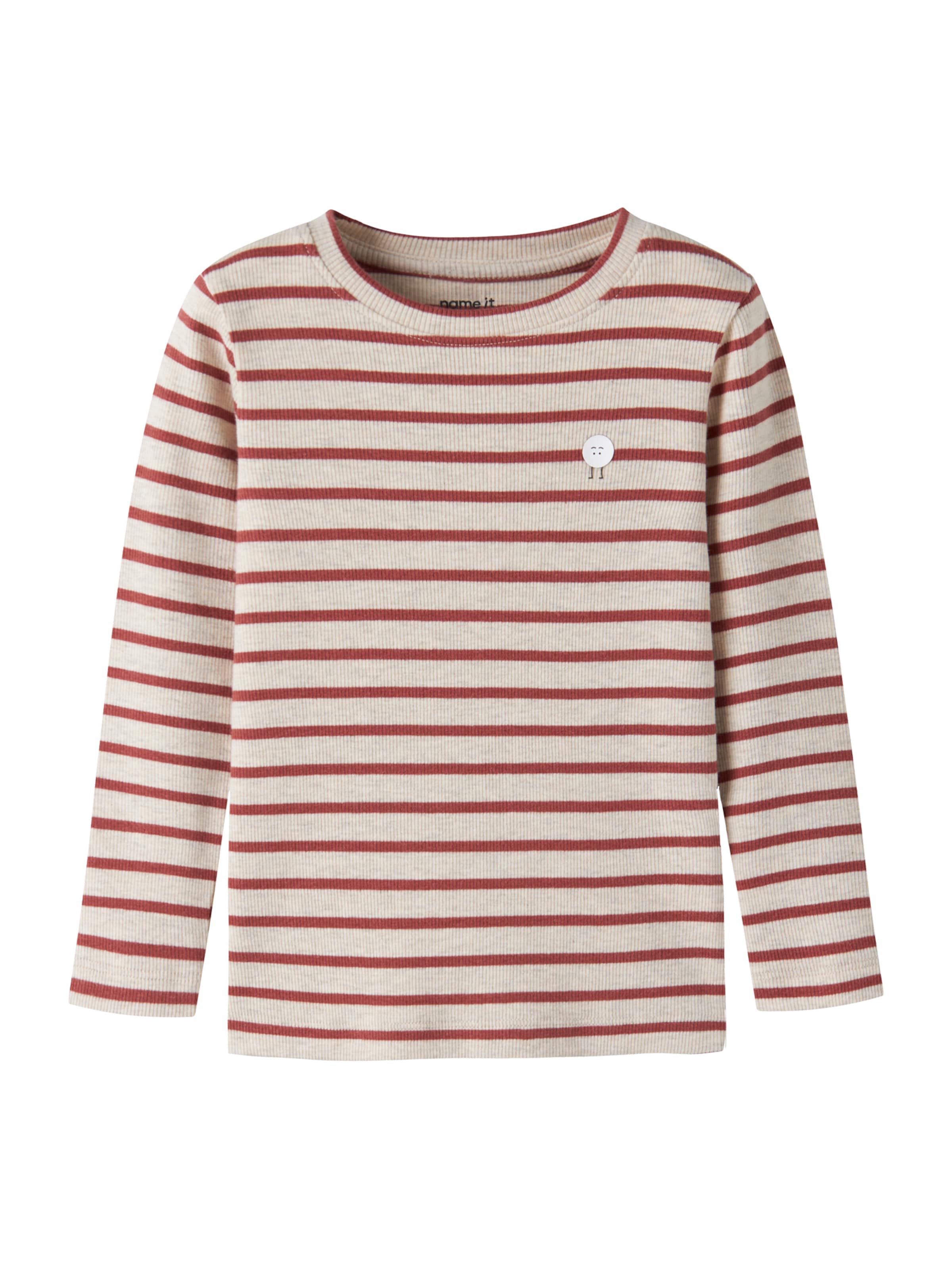 NAME IT Shirt 'NMFOlycca' in Grey: front