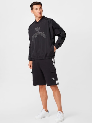 ADIDAS ORIGINALS Sweatshirt in Schwarz