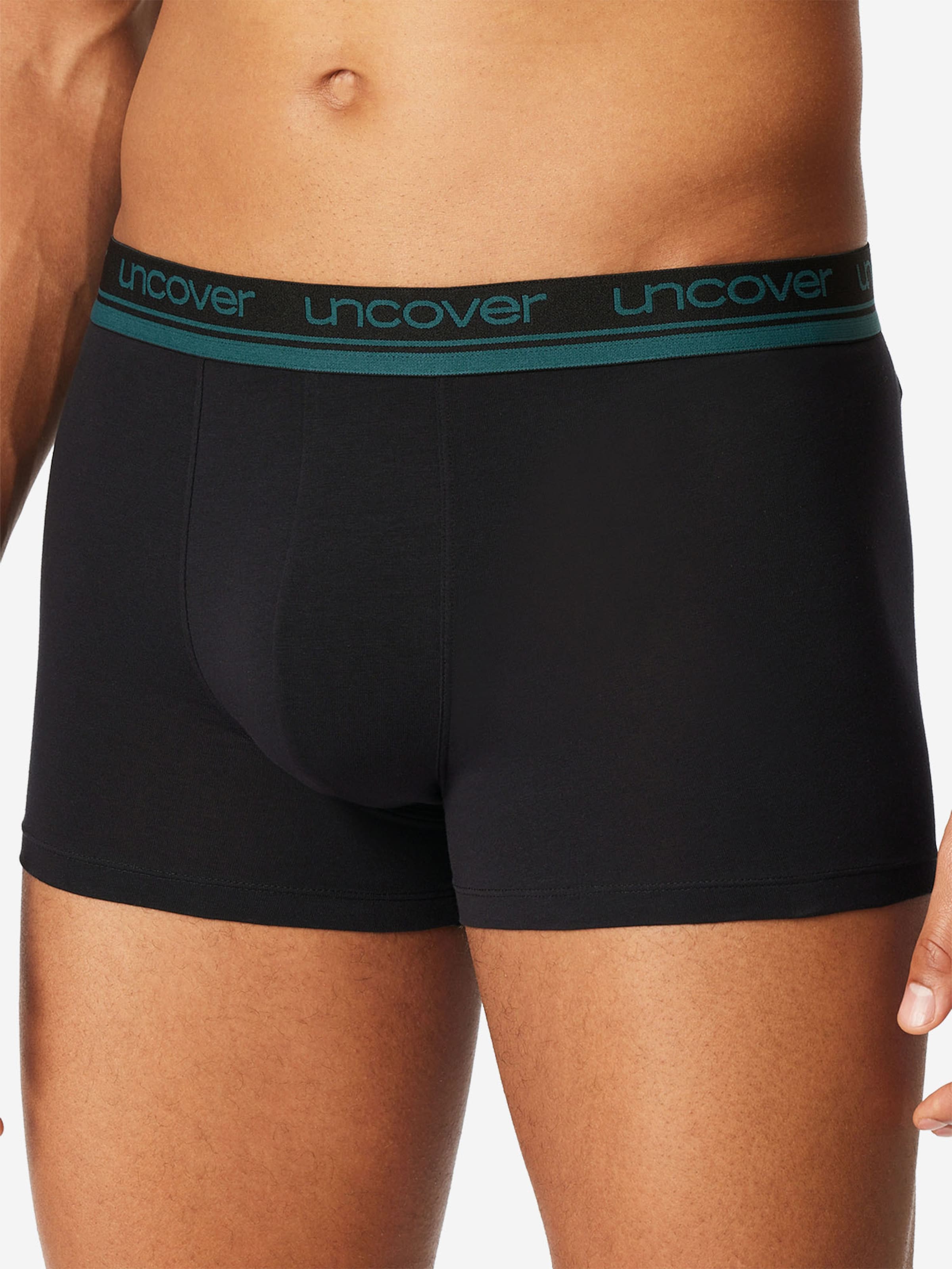 Boxers ' Cotton Series ' uncover by SCHIESSER en noir : devant