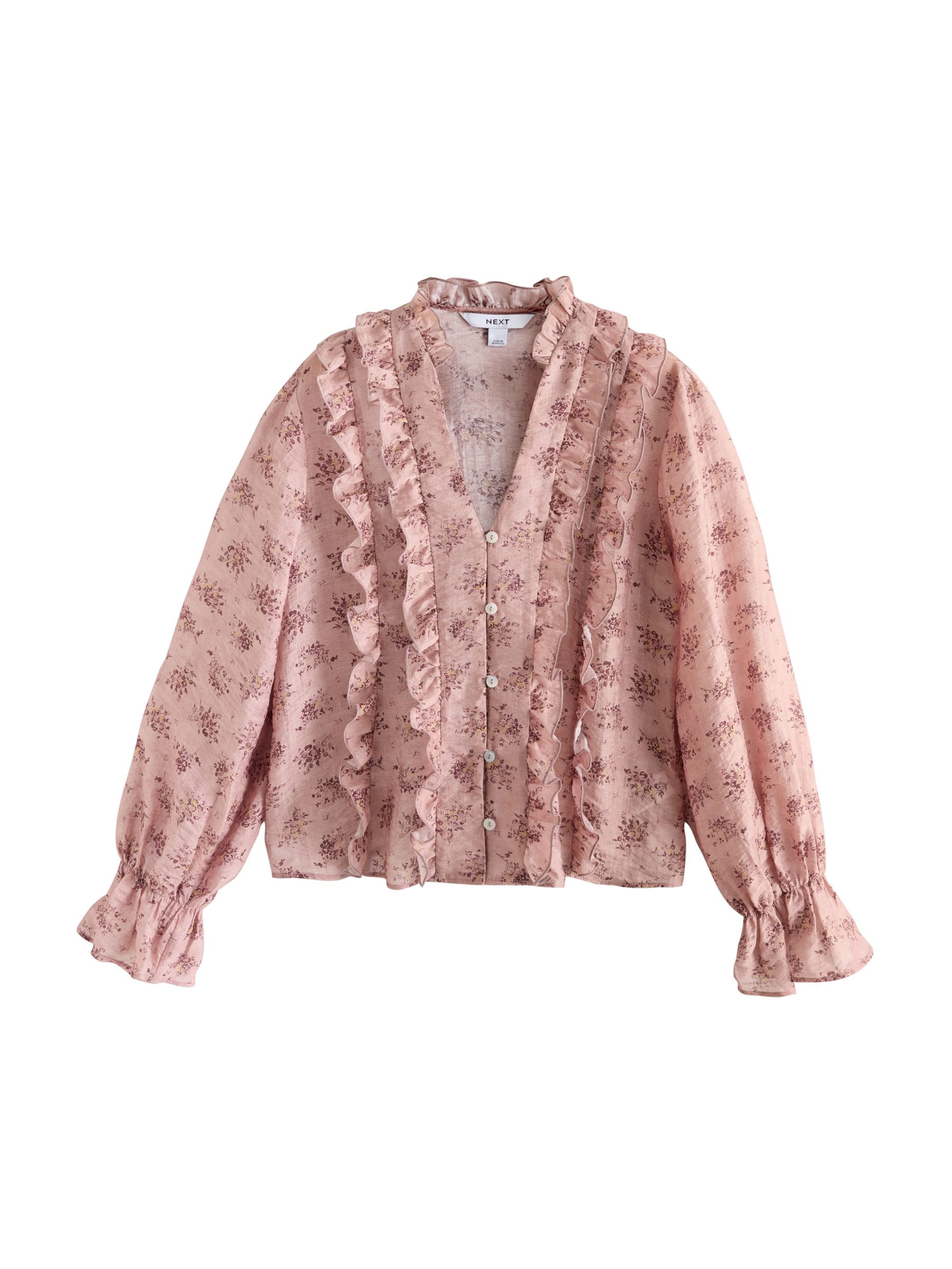 Next Bluse in Pink: Vorderseite