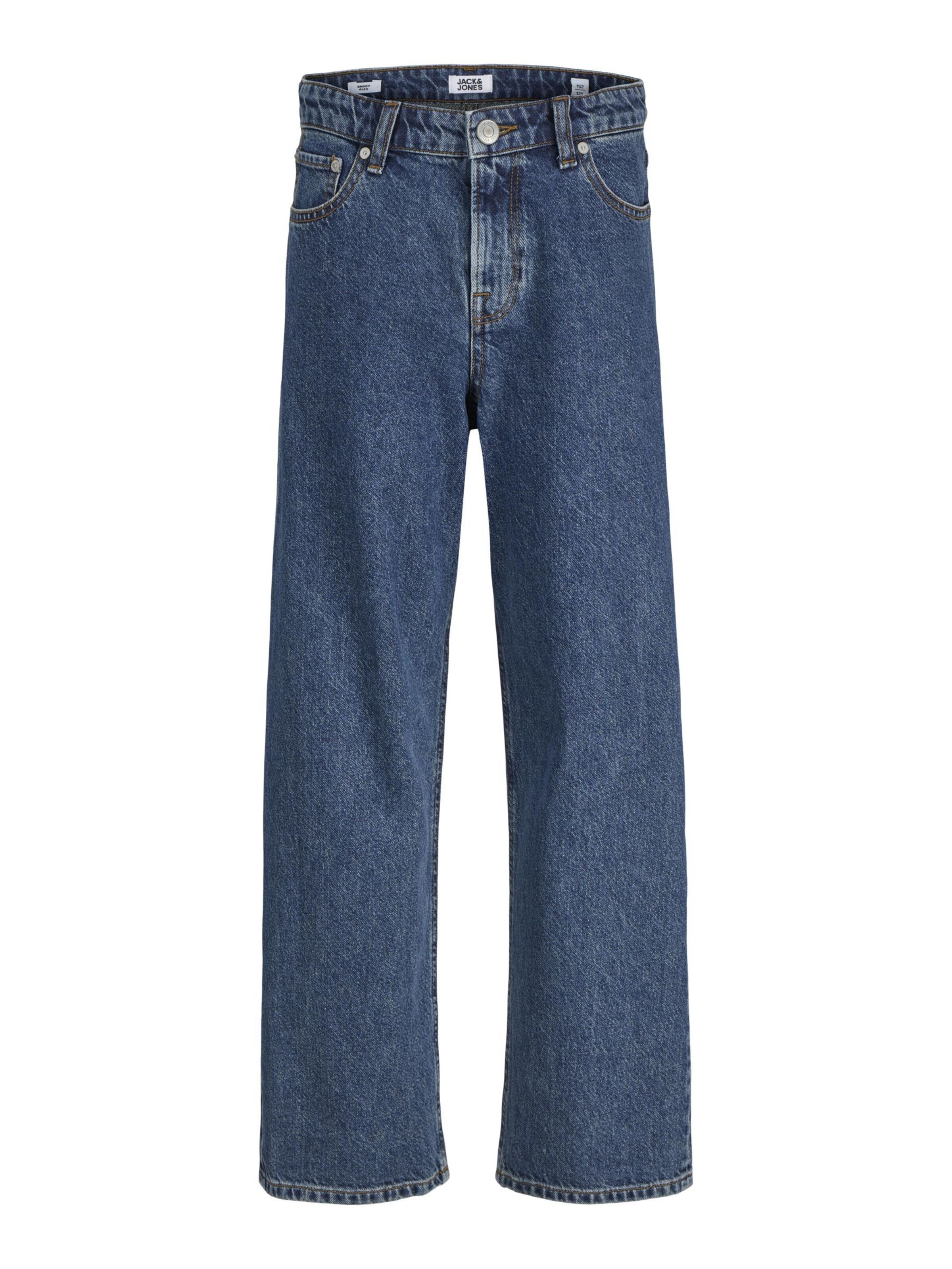 Jack & Jones Junior Loosefit Jeans 'JJIAlex JJClassic' i blå: forside