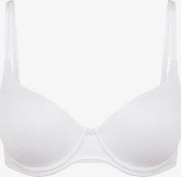 Nur Die Bra ' Basic ' in White: front
