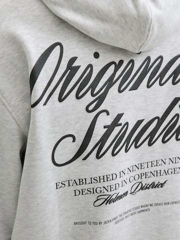 JACK & JONES Sweatshirt 'JORNORREBRO' in White