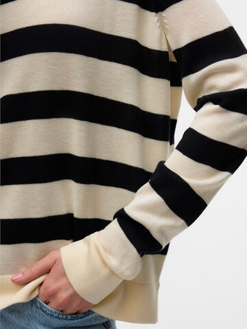 VERO MODA Pullover 'VMNOVA' i beige