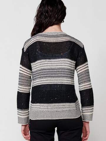 KOROSHI Pullover i sort