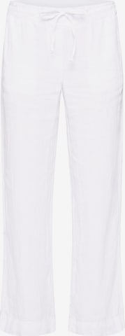 Soccx Regular Pants in White: front