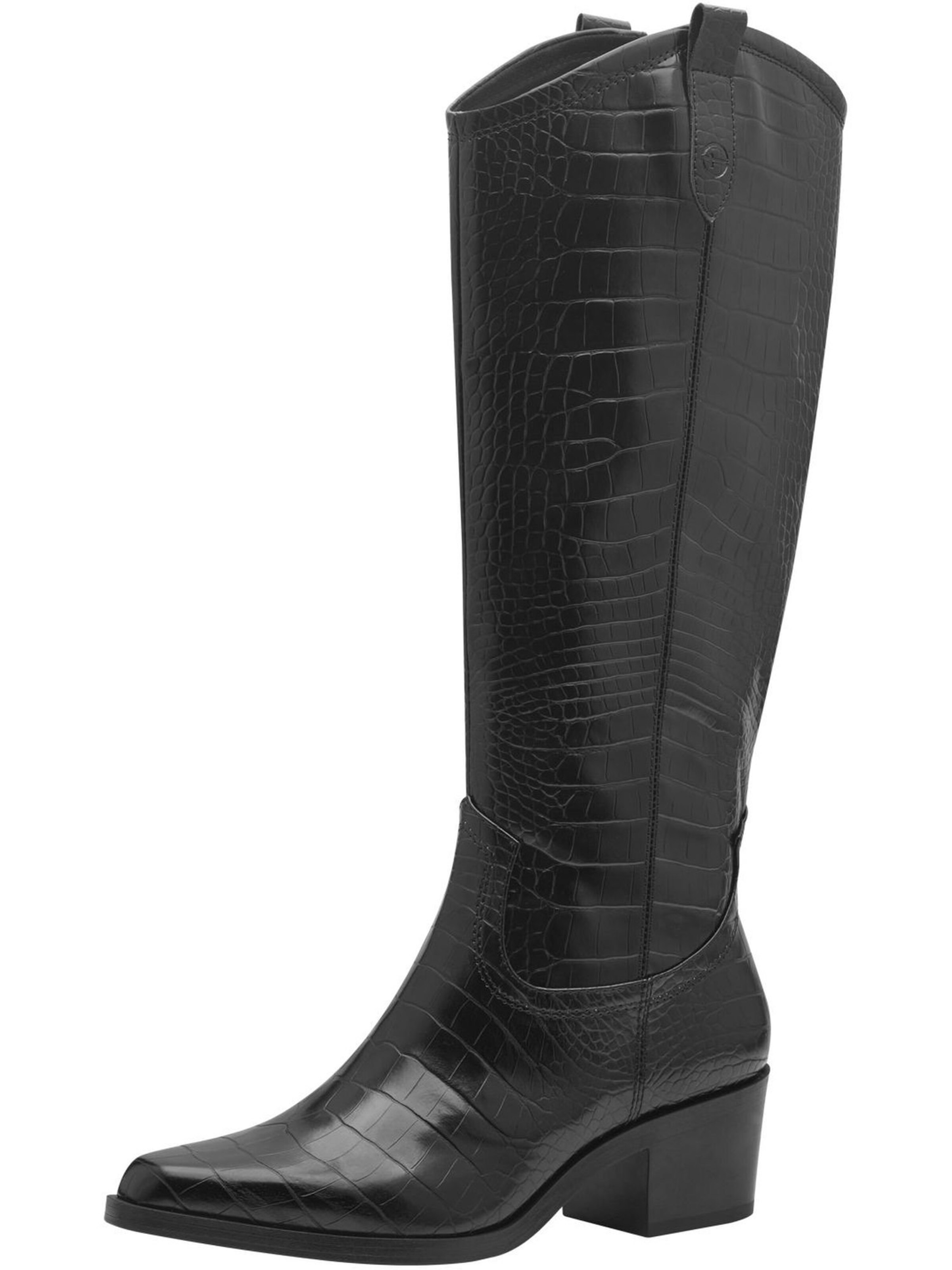 Tamaris Boot in Black: front