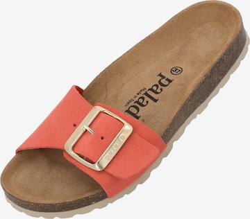 Palado Mules 'Malta ' in Orange: front