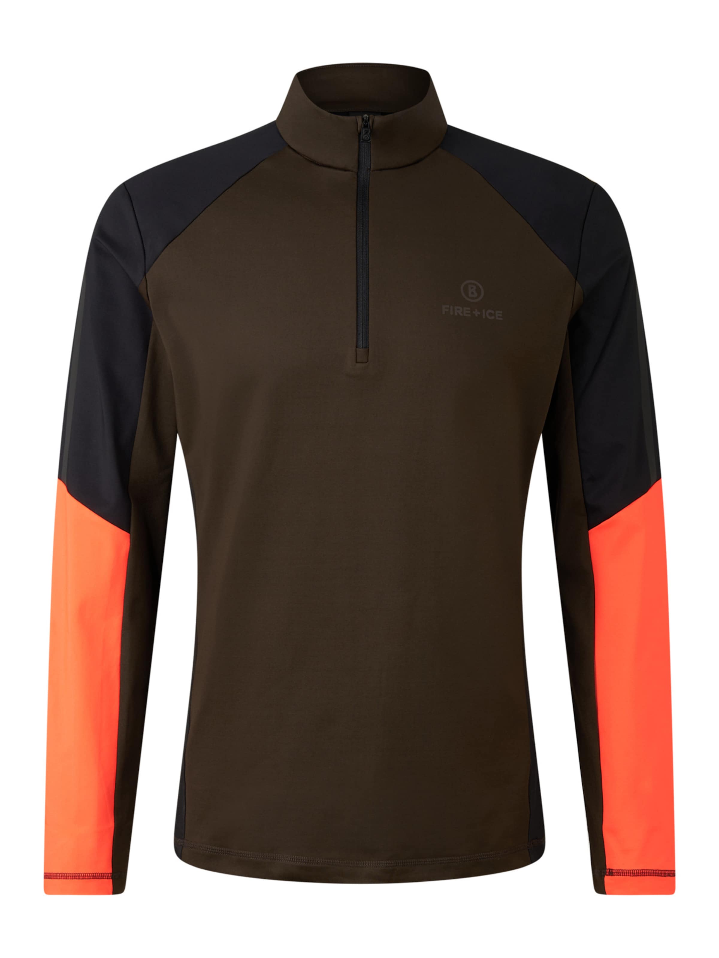 Bogner Fire + Ice Funktionsshirt 'Berkan' in Braun: Vorderseite