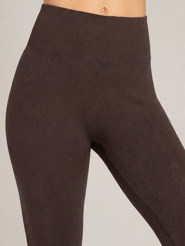 camano Skinny Leggings in Bruin: voorkant