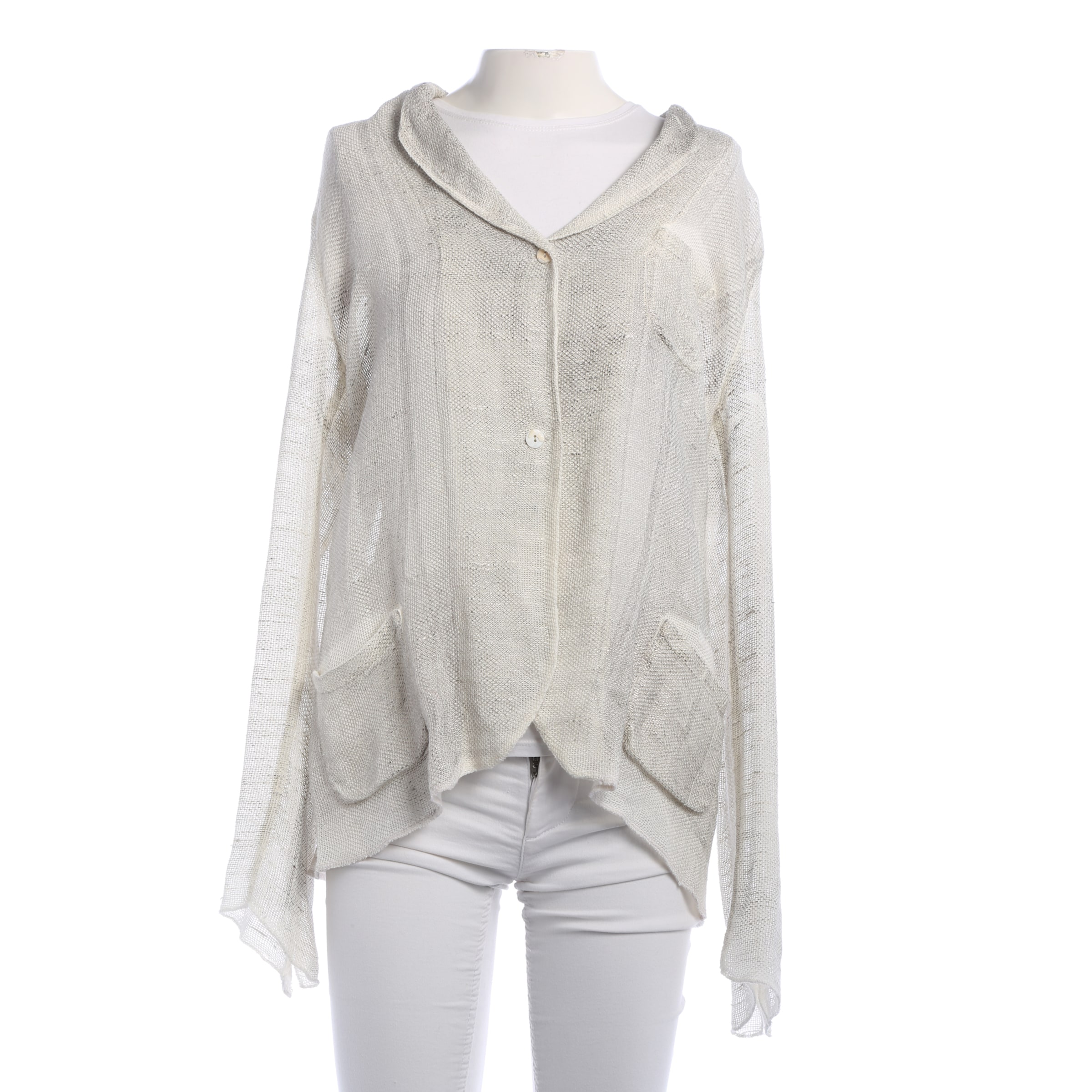 Avant Toi Blazer in M in Beige: front