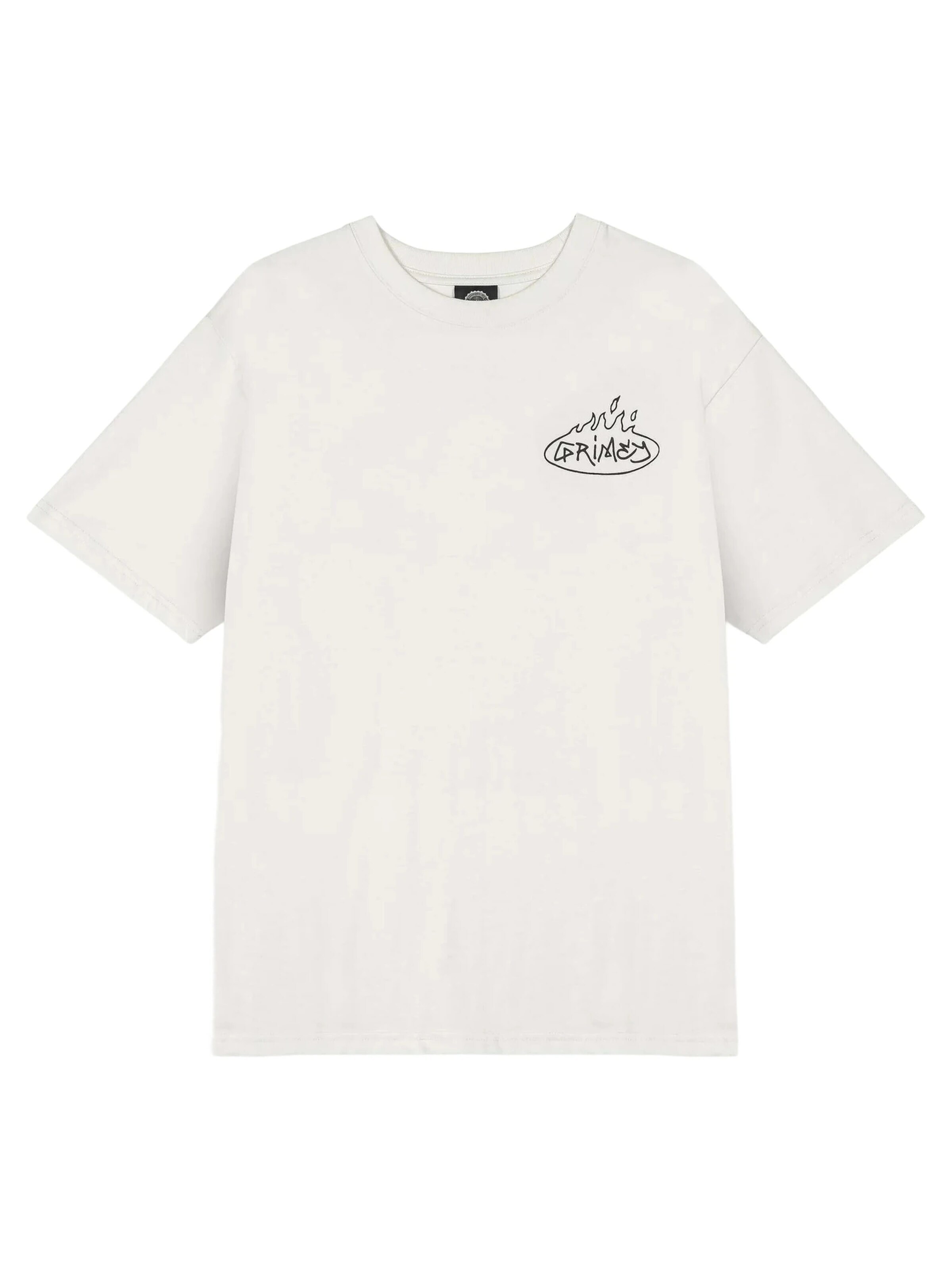 Grimey - Camiseta en blanco: frente
