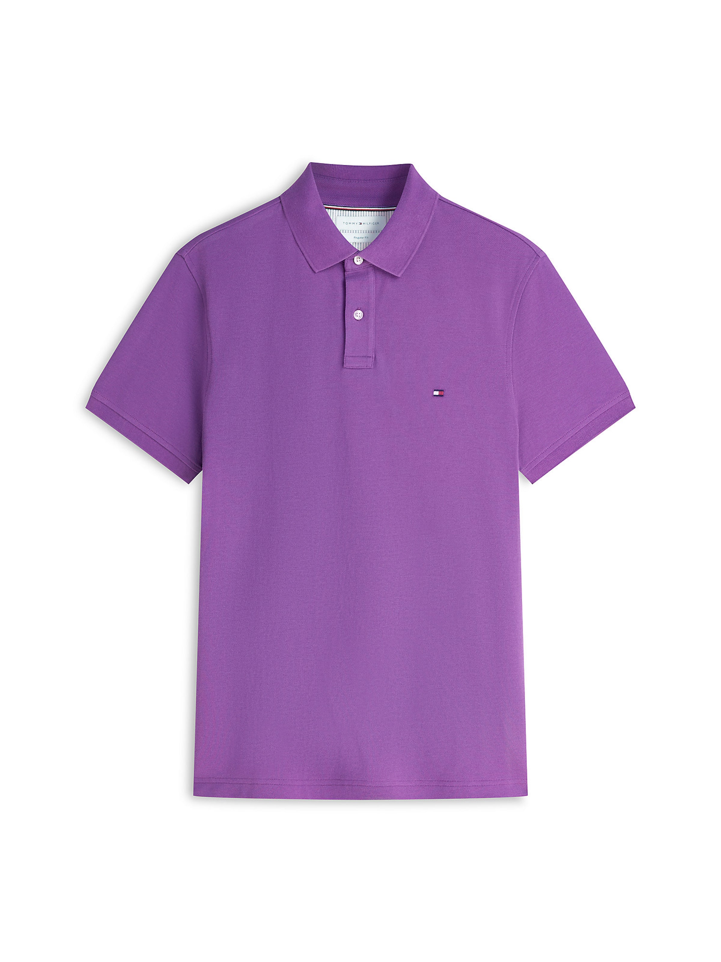 TOMMY HILFIGER Poloshirt '1985' in XS in aubergine, Produktansicht