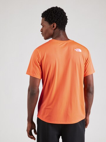 Maglia funzionale di THE NORTH FACE in arancione