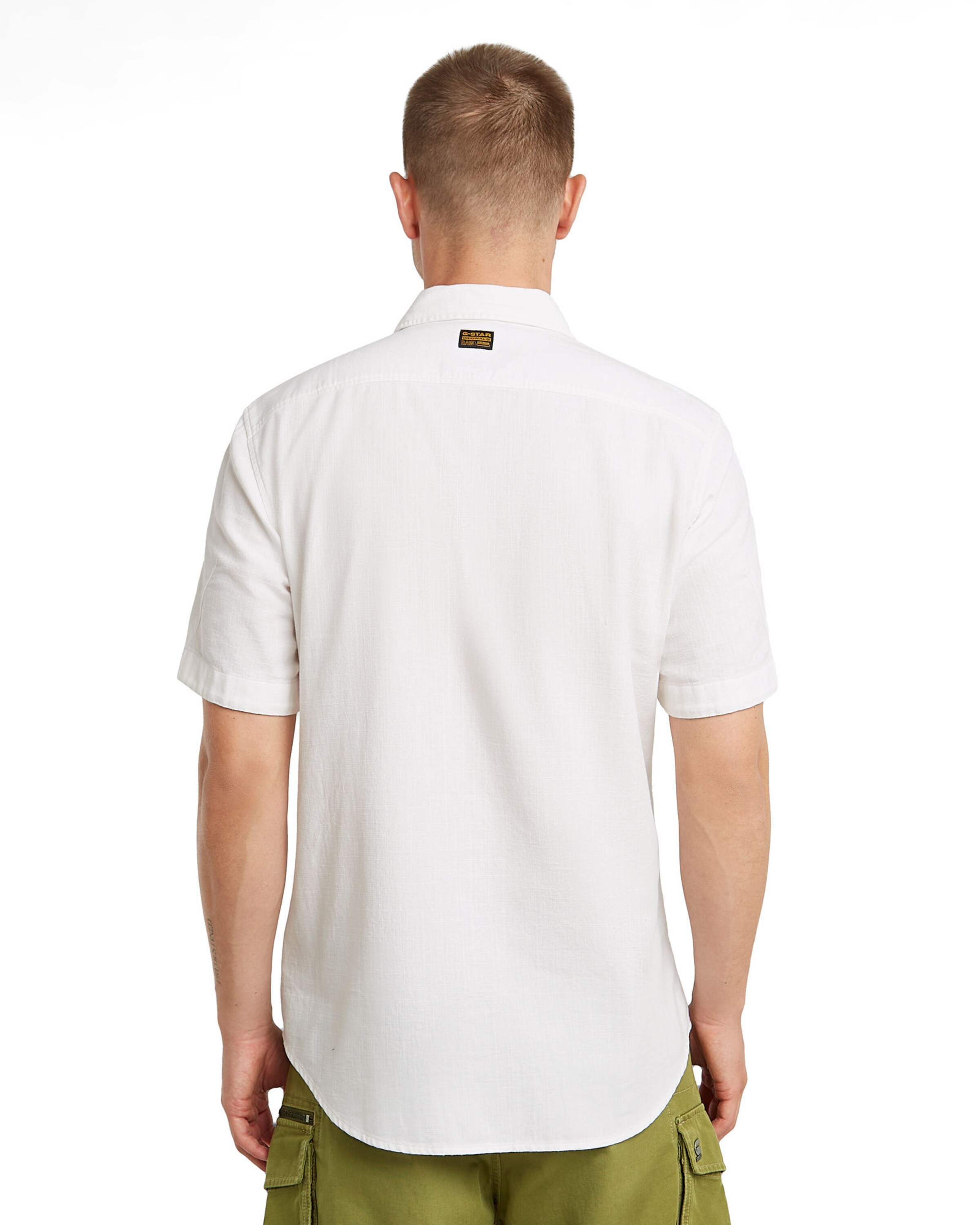 G-STAR Slim Fit Hemd in Weiß
