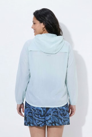 Ulla Popken Übergangsjacke in Blau