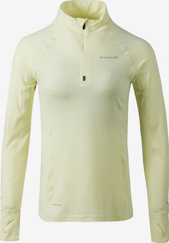 ENDURANCE Funktionsbluse 'Canna V2' i beige: forside