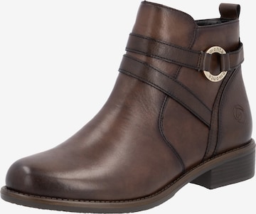 Bottines REMONTE en marron : devant