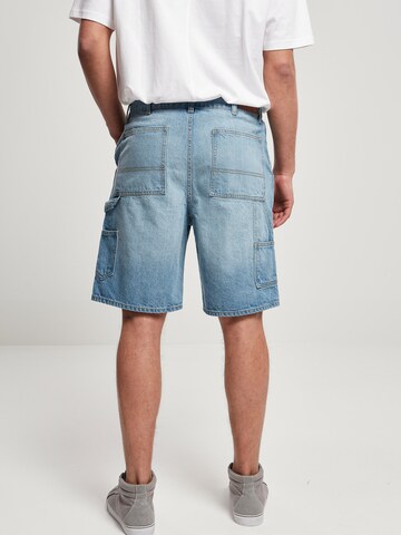 Loosefit Jeans cargo Urban Classics en bleu