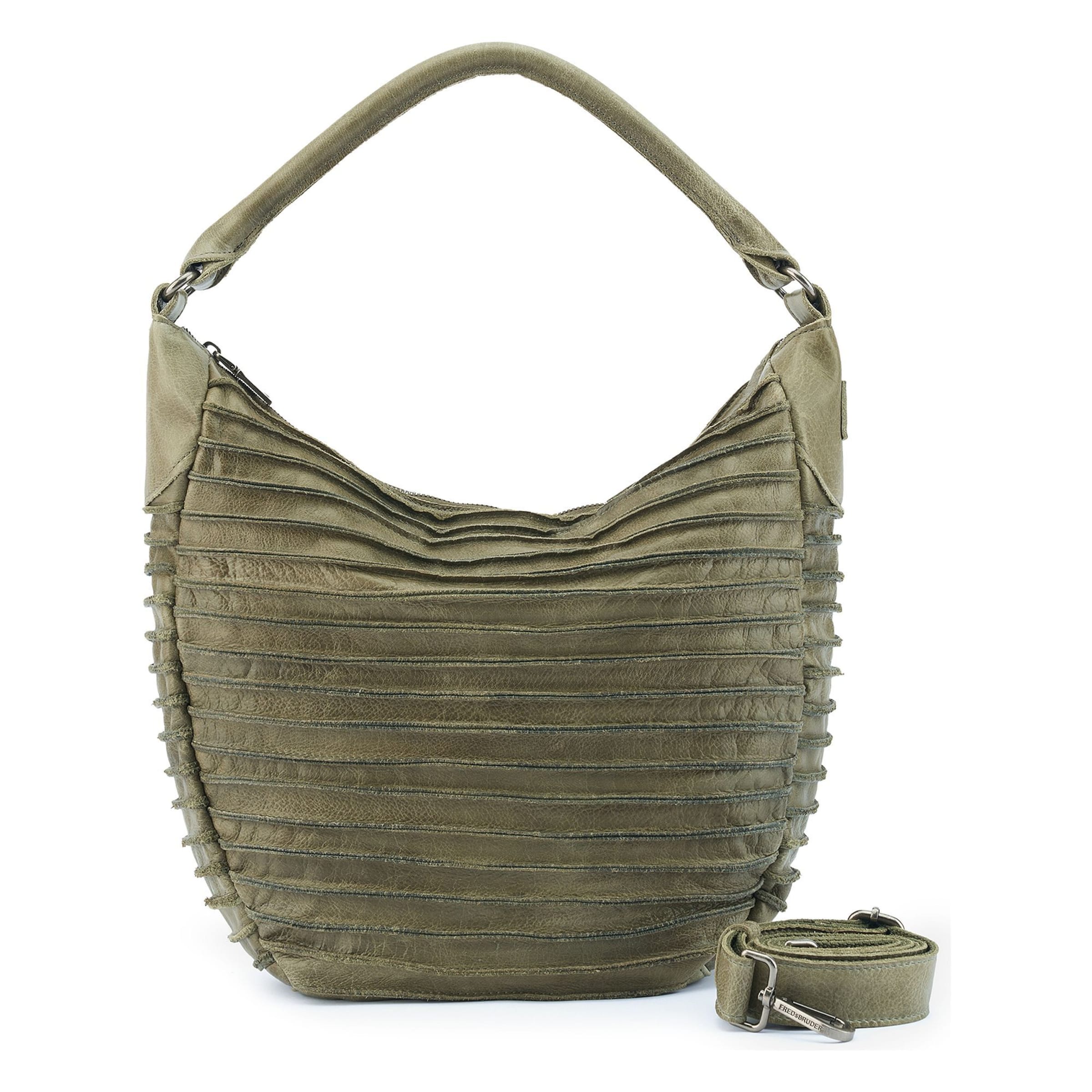 FREDsBRUDER Schoudertas in Groen: voorkant