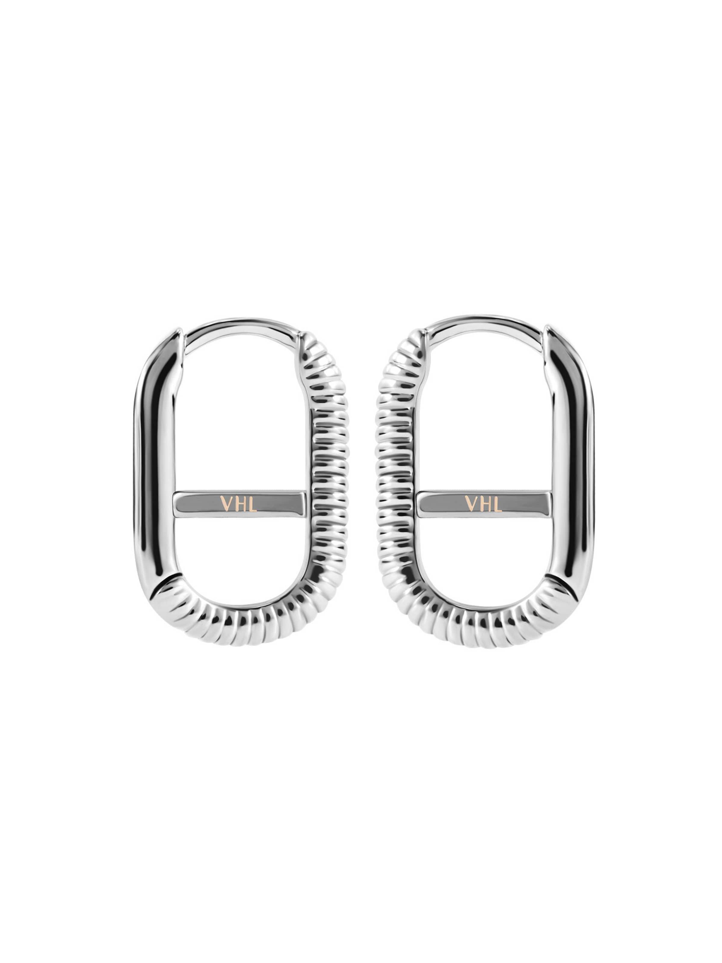 Victoria Hyde - Brincos em prata: frente