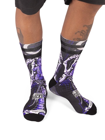 American Socks Socken 'Voodoo'‌‌‌ in Lila