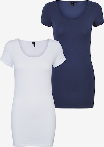 VERO MODA Shirt in Blue: front