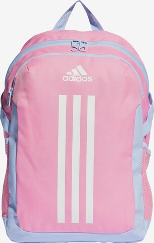 ADIDAS PERFORMANCE Backpack 'Power' in Pink: front