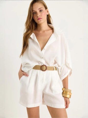 Bianco Lucci Broekpak in Wit