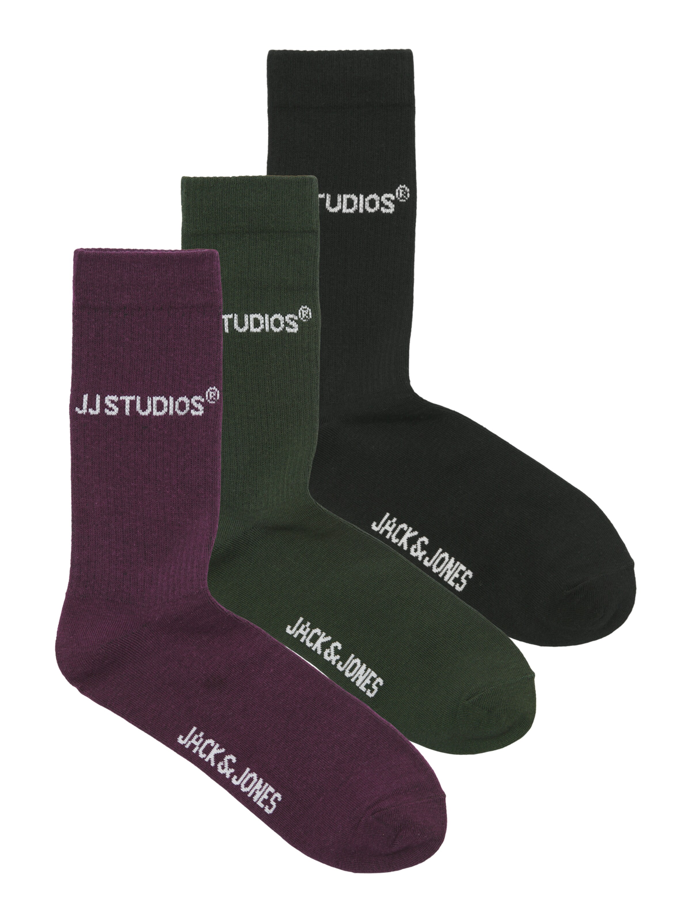 JACK & JONES Κάλτσες 'JACSOHO' σε ανάμεικτα χρώματα: μπροστά