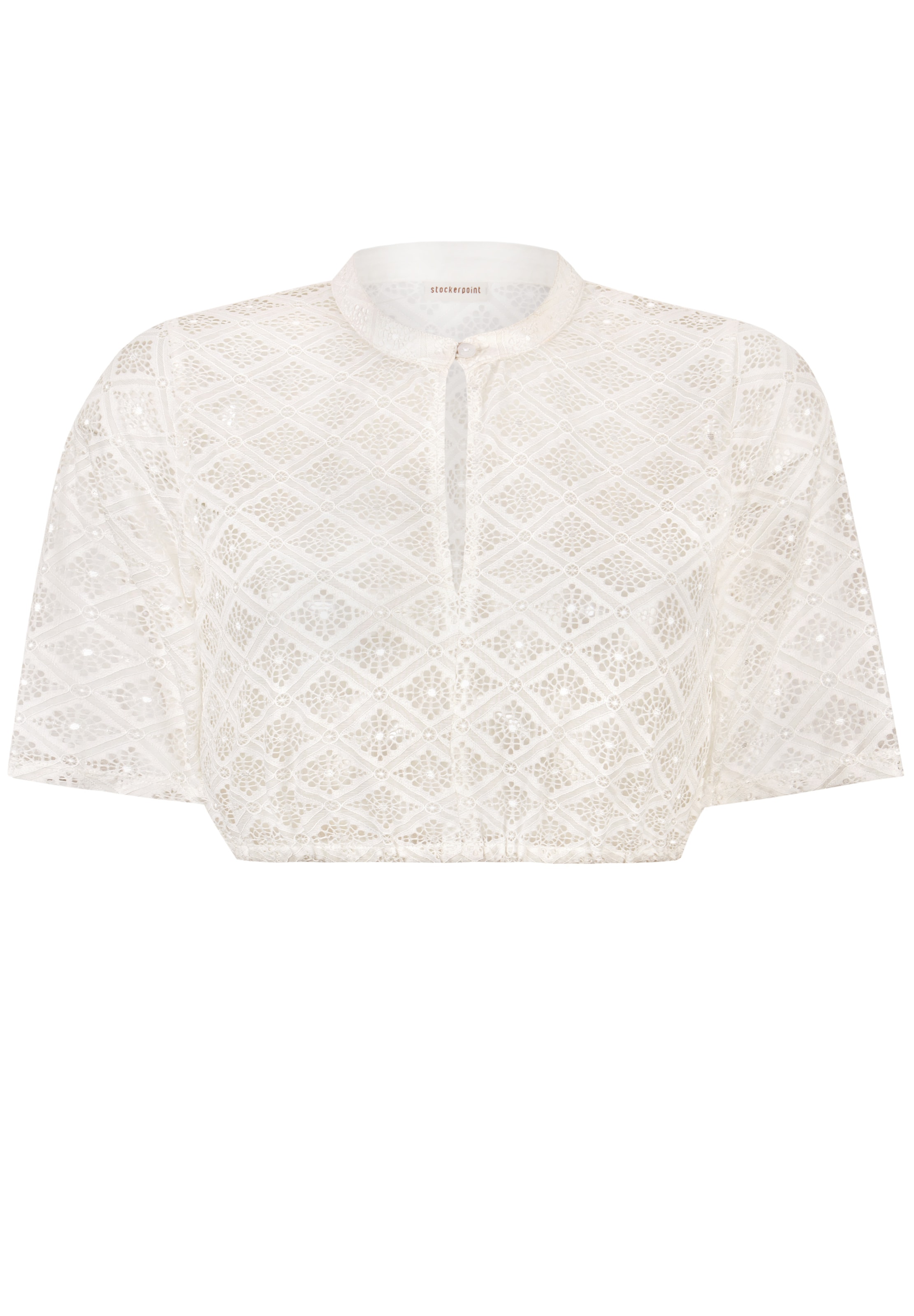STOCKERPOINT Trachtenbluse 'Laurene' in Beige: Vorderseite