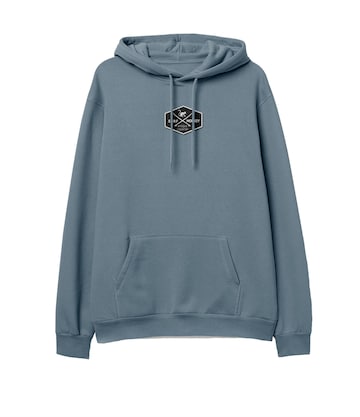 Felpa di Surf Monkey in blu: frontale