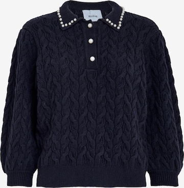Pullover 'Filucca' di minus in blu: frontale
