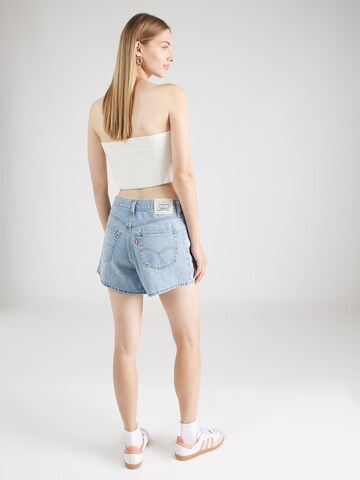 LEVI'S ® Loosefit Jeans '80s Mom Short' in Blauw