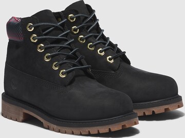 TIMBERLAND Lace-Up Ankle Boots in Black