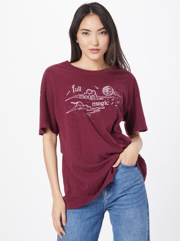 American Eagle Shirt in Rood: voorkant