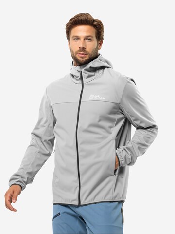 JACK WOLFSKIN Sportjacke in Grau: predná strana