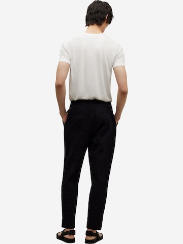Regular Pantalon Adolfo Dominguez en noir