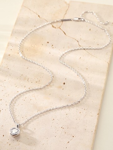 Hey Happiness Kette 'Crystal Love' in Silber